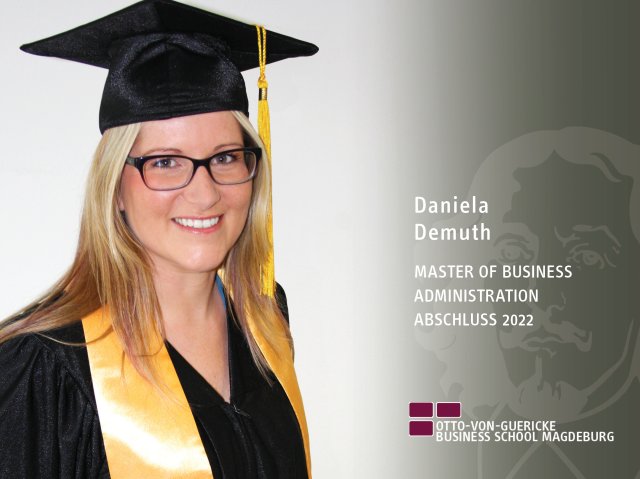 Daniela Demuth (BBA/MBA-Abschluss 2022)