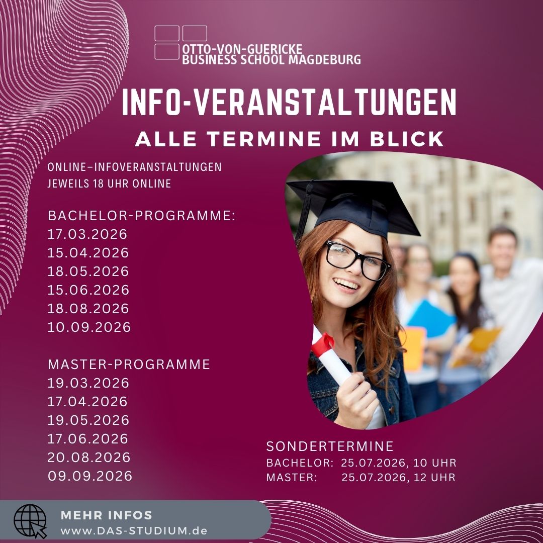 Informationsveranstaltungstermine 2026